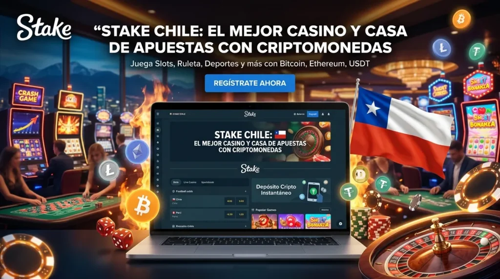 Stake Chile: jugar y apostar con criptomonedas 2026